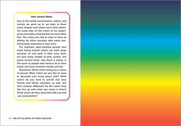 the Little Book of Aura Healing: Simple Practices for Cleansing and Reading Colors