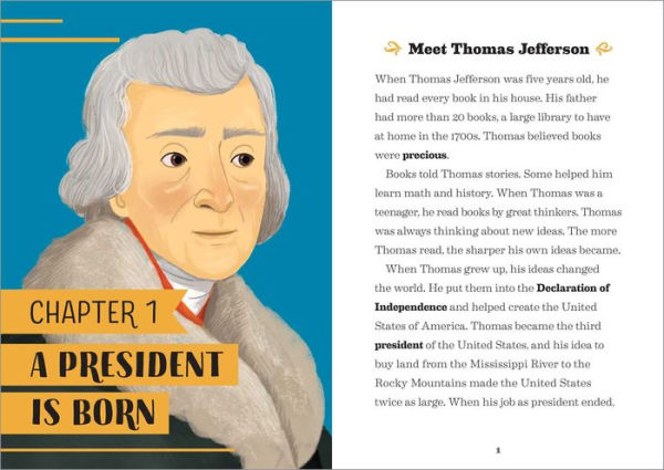 The Story of Thomas Jefferson: An Inspiring Biography for Young Readers