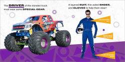 Alternative view 4 of Go, Go, Monster Trucks!: A First Book of Trucks for Toddlers