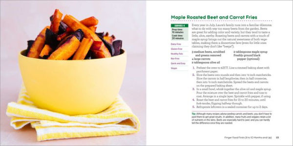 Whole Food Baby Food: Healthy Recipes to Help Infants and Toddlers Thrive
