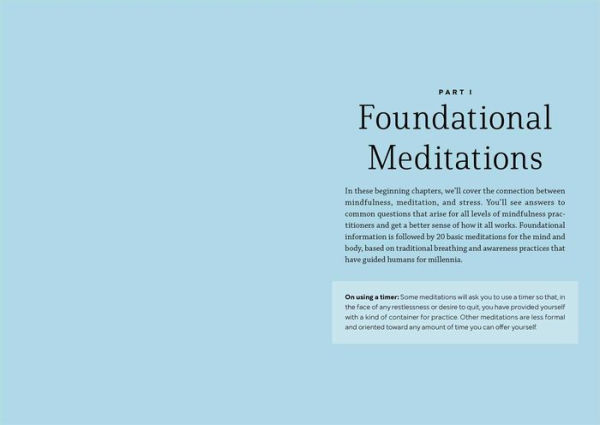 Mindfulness Meditations for Stress: 100 Simple Practices to Ease Tension and Find Peace