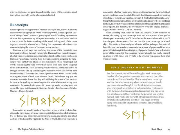 The Beginner's Guide to Runes: Divination and Magic with the Elder Futhark Runes