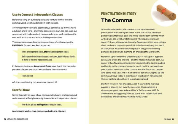 Actually, the Comma Goes Here: A Practical Guide to Punctuation