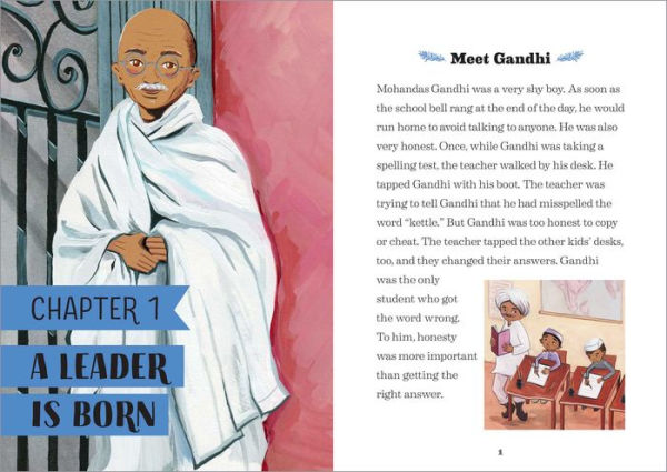 The Story of Gandhi: An Inspiring Biography for Young Readers