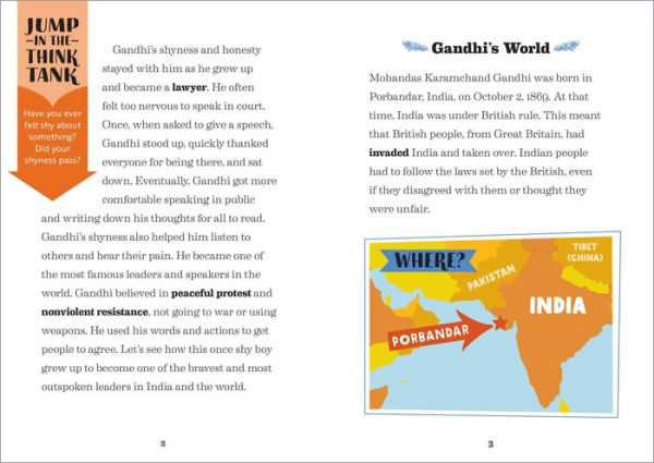 The Story of Gandhi: An Inspiring Biography for Young Readers