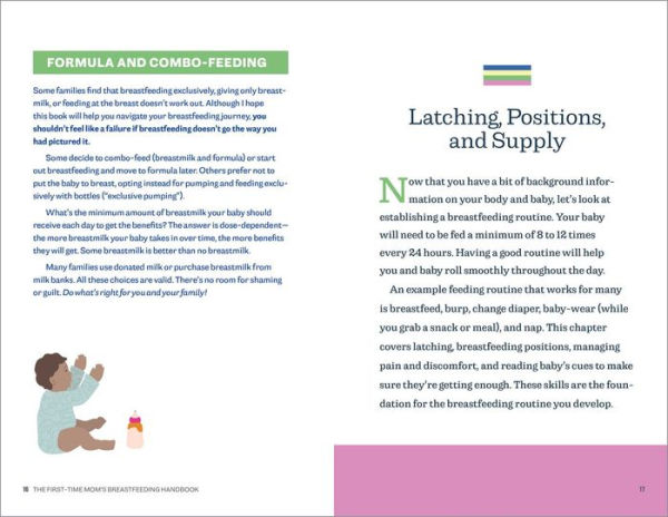 The First-Time Mom's Breastfeeding Handbook: A Step-by-Step Guide from First Latch to Weaning