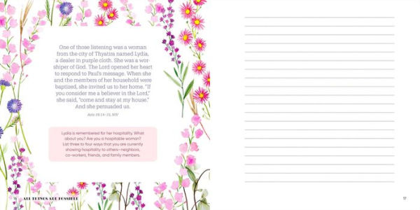 All Things Are Possible: A Guided Journal for Christian Women with Inspiring Bible Verses and Creative Prompts