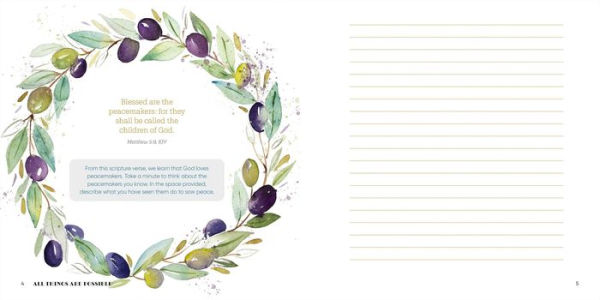 All Things Are Possible: A Guided Journal for Christian Women with Inspiring Bible Verses and Creative Prompts