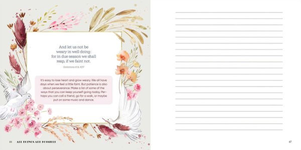 All Things Are Possible: A Guided Journal for Christian Women with Inspiring Bible Verses and Creative Prompts