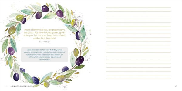 All Things Are Possible: A Guided Journal for Christian Women with Inspiring Bible Verses and Creative Prompts