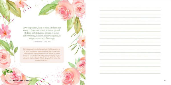 All Things Are Possible: A Guided Journal for Christian Women with Inspiring Bible Verses and Creative Prompts