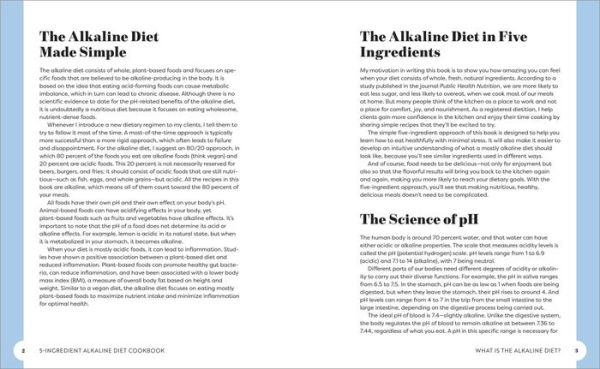 5-Ingredient Alkaline Diet Cookbook: Whole Food, Plant-Based Recipes to Improve Your Health