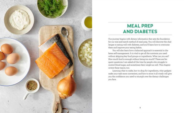 Meal Prep Diabetes Cookbook: 4 Weeks of Easy Plans