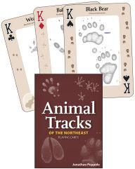 Title: Animal Tracks of the Northeast Playing Cards, Author: Jonathan Poppele