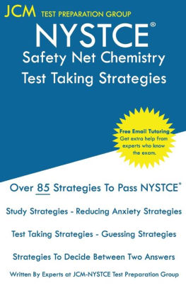 NYSTCE Safety Net Chemistry - Test Taking Strategies: NYSTCE 007 Exam Sns-Brigh10