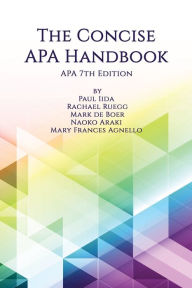 Download google ebooks online The Concise APA Handbook MOBI 9781648021831 English version