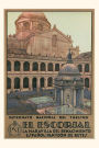 Vintage Journal Escorial, Spain Travel Poster