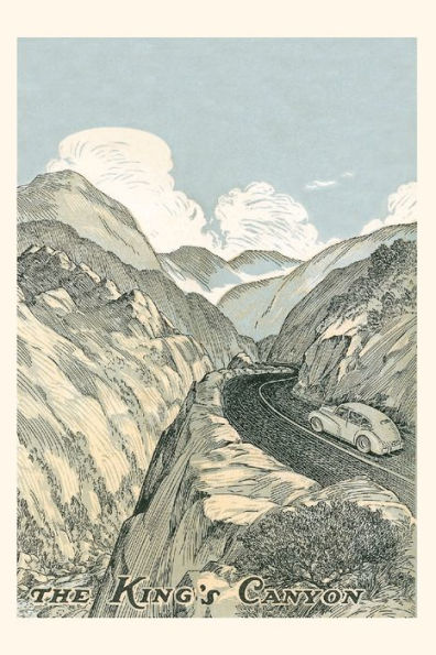 Vintage Journal King's Canyon Poster
