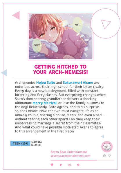 I Got Married to the Girl Hate Most Class (Manga) Vol. 1
