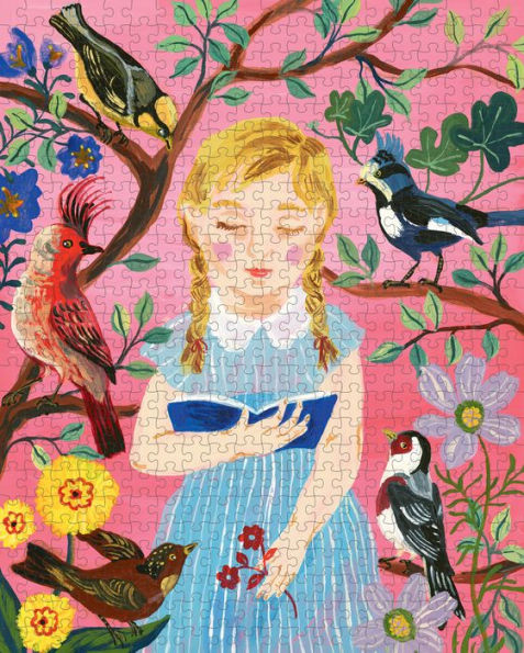 Nathalie Lete: The Girl Who Reads to Birds 500-Piece Puzzle