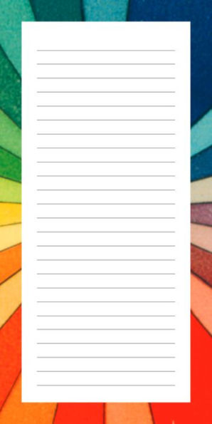 John Derian Paper Goods: Color Studies 80-Page Notepad