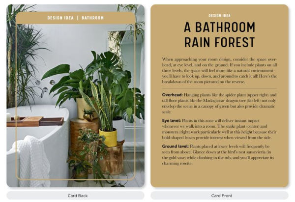 The Houseplant Card Deck: 50 Cards for Choosing, Styling, and Cultivating Indoor Plants