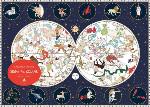 Signs of the Zodiac 1,000-Piece Puzzle