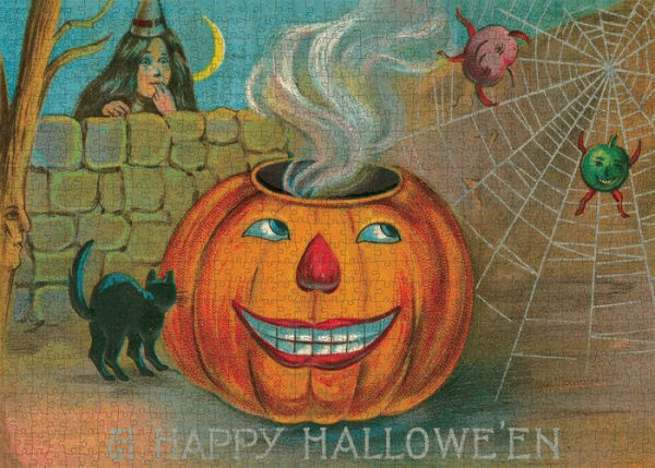 John Derian Paper Goods: A Happy Hallowe'en 1,000-Piece Puzzle