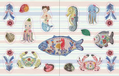 Alternative view 10 of Nathalie Lété Sticker Book
