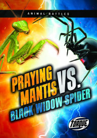 Title: Praying Mantis vs. Black Widow Spider, Author: Kieran Downs