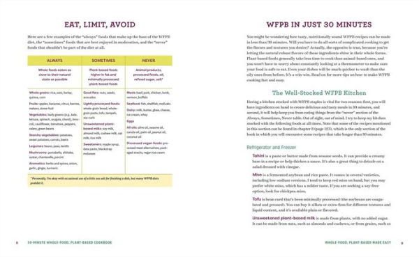 30-Minute Whole-Food, Plant-Based Cookbook: Easy Recipes With No Salt, Oil, or Refined Sugar