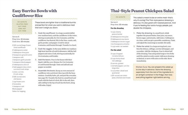 Vegan Cookbook for Teens: 100 Easy and Nutritious Plant-Based Recipes