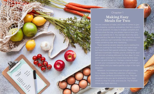 Easy Cooking for Two: 75 Perfectly Portioned Recipes