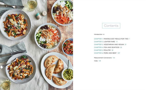 Easy Cooking for Two: 75 Perfectly Portioned Recipes