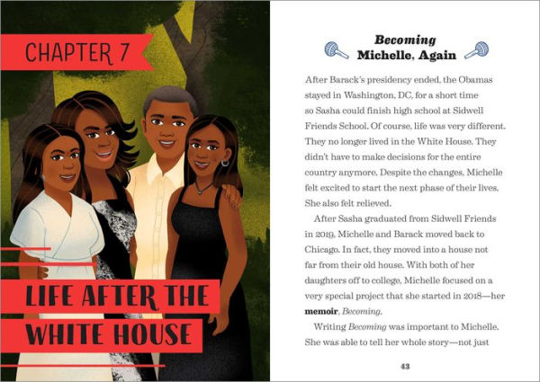 The Story of Michelle Obama: An Inspiring Biography for Young Readers