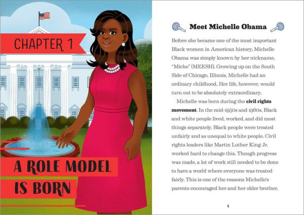 The Story of Michelle Obama: An Inspiring Biography for Young Readers