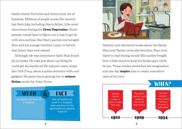 The Story of Stan Lee: An Inspiring Biography for Young Readers