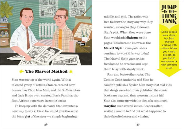 The Story of Stan Lee: An Inspiring Biography for Young Readers