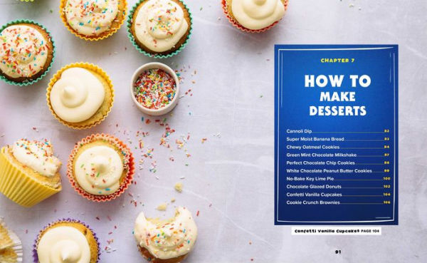 How-To Cookbook for Kids: 50 Easy Recipes to Learn the Basics