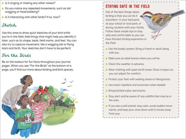 Bird Watching Book for Kids: A Journal to Observe and Record Your Birding Adventures