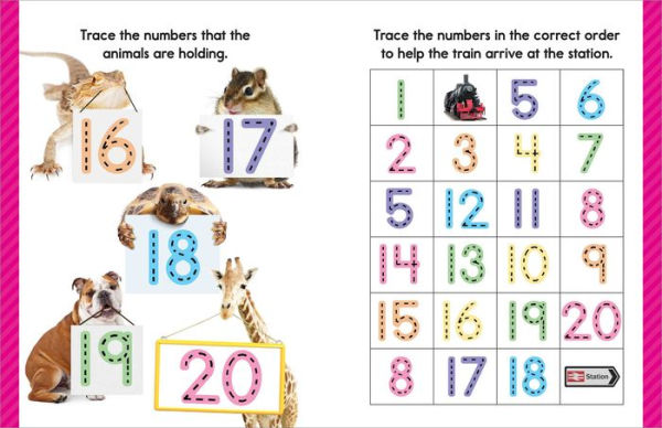 My First Number Tracing Workbook: Practice Pen Control with Numbers