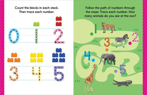 My First Number Tracing Workbook: Practice Pen Control with Numbers