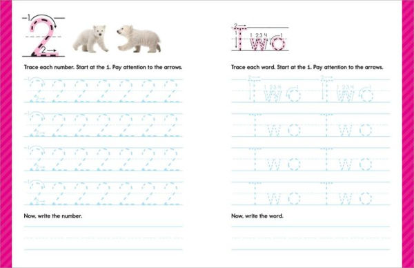 My First Number Tracing Workbook: Practice Pen Control with Numbers