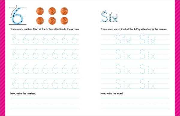 My First Number Tracing Workbook: Practice Pen Control with Numbers