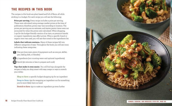 Budget-Friendly Plant-Based Diet Cookbook: 3 Whole-Food Meals a Day for Just $7