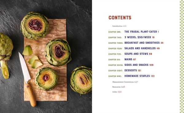 Budget-Friendly Plant-Based Diet Cookbook: 3 Whole-Food Meals a Day for Just $7
