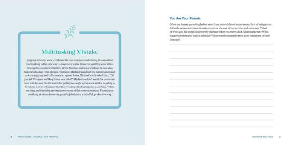Mindfulness Journal for Parents: Prompts and Practices to Stay Calm, Present, and Connected