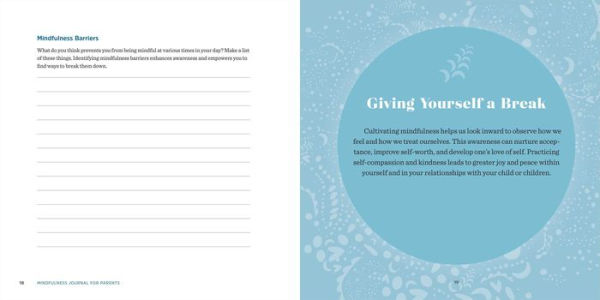Mindfulness Journal for Parents: Prompts and Practices to Stay Calm, Present, and Connected