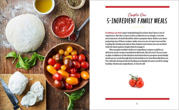 5-Ingredient Family Cookbook: 100 Easy, No-Fuss Recipes to Enjoy