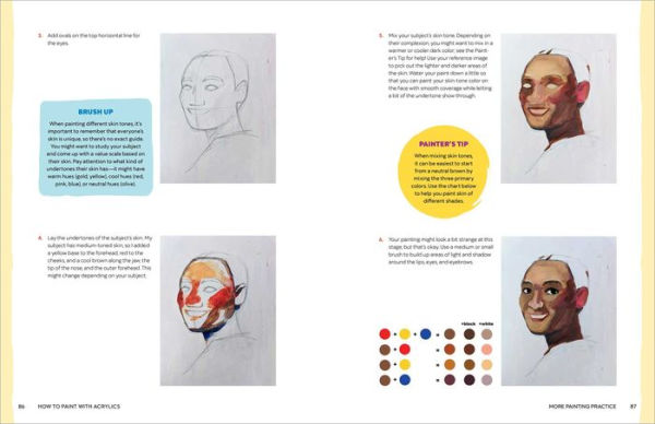 How to Paint with Acrylics: An Art Book for Kids Ages 8 12